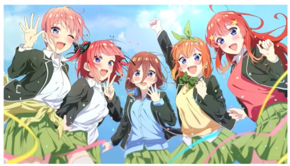 《五等分的新娘》官方发布「君だったから」纪念mv-第2张图片