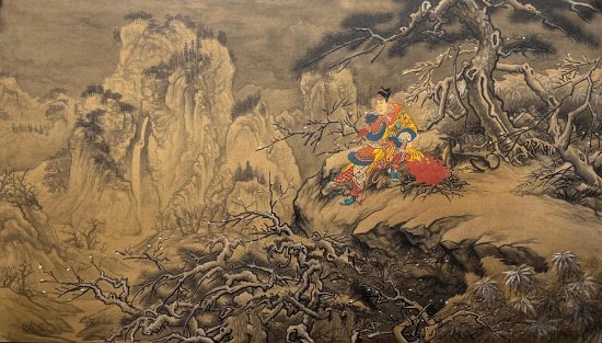《黑神话：悟空》壁画高清版分享：菩提授艺、乌巢授经-第5张图片
