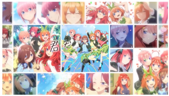 《五等分的新娘》官方发布「君だったから」纪念mv-第3张图片