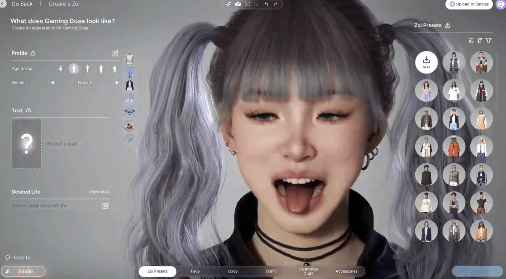 韩版模拟人生捏脸工具特别好评：各种肤色漂亮美女-第3张图片