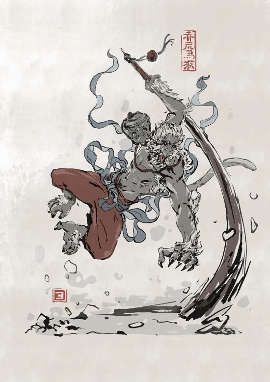 国产之光《黑神话》刷新历史 上百位画师激情献礼！-第1张图片