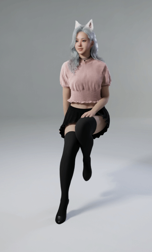 韩版模拟人生捏脸工具特别好评：各种肤色漂亮美女-第11张图片
