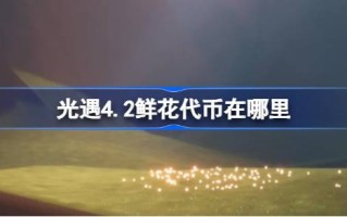 光遇4.2鲜花代币在哪里？光遇4.2花朝节活动代币收集攻略。