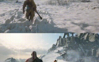 《黑神话》VS《战神》：雪景对比引热议 网友盛赞并立