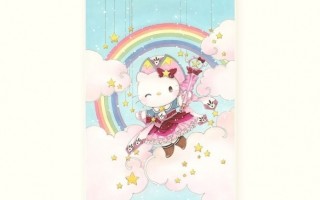 CLAMP为Hello Kitty50周年绘制魔法少女风格设定图公开