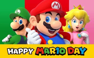 马力欧“MAR10日”即将到来，任天堂宣布线上线下同庆活动