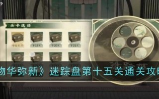 《万物皆美》神秘碟片第十五期通关攻略