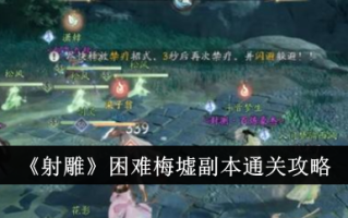 《神雕侠侣》副本梅子市场通关攻略