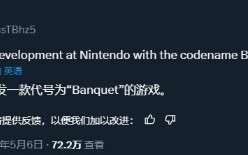 据报道，任天堂正在开发一款代号为宴会的全新游戏。