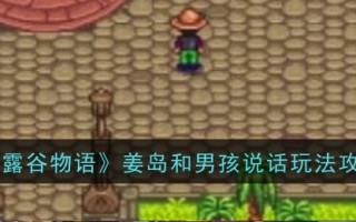 《《星露谷物语》的故事》介绍与江岛男孩交谈