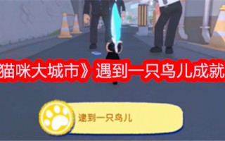 《小猫城记》遇见一只鸟实现入门。