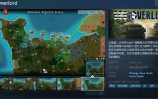 6月6日发售的回合制策略游戏《SGS霸主》steam页面。