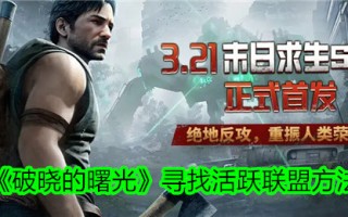 寻找黎明中的主动联盟方法