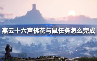 如何在岩云完成十六声佛鼠任务如何在岩云完成十六声佛鼠任务