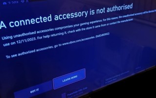 Xbox将禁止玩家使用未授权的第三方手柄 11月起生效