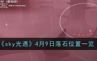 《天空之光邂逅》4月9日日落石外景一览