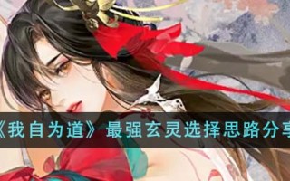 《我自为道》最强玄灵选择思路分享