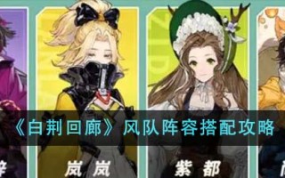《白荆回廊》风队阵容搭配攻略