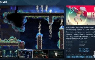 类银河战士恶魔城游戏《回响编织者》上线Steam页面