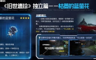 星球重启杜加河谷旧世遗珍位置大全