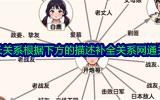 《大脑侦探》二营长之间的关系就是根据下面的描述完成的。