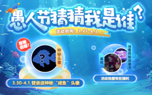 KK战斗平台愚人节特别活动，神秘头像，猜猜我是谁？