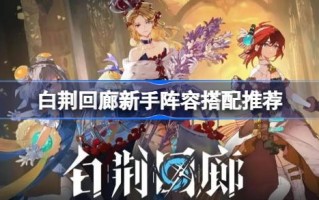 白静回廊的新秀阵容和白静回廊的新秀阵容怎么搭配