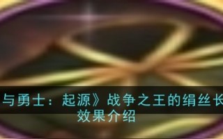 地下城与勇士:起源:战争之王丝绸长袍属性效果介绍