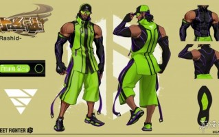 《街头霸王6》新服装设计图公布：风格独特 服装精美!