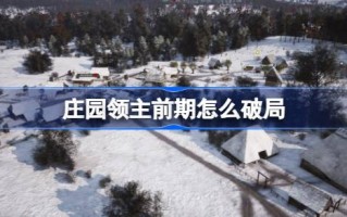 前期如何破庄园主