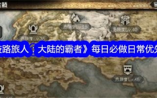 《流浪旅人:大陆霸主》一定是每天的每日优先。