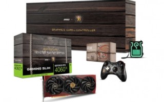 微星联名怪物猎人RTX4060 Ti 显卡将捆绑游戏手柄出售