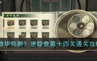 《万物皆美》神秘盘第14期通关攻略