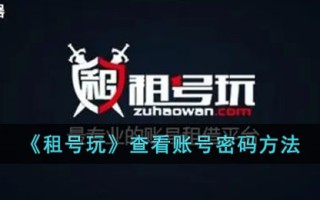 一种在“租号游戏”中检查账户密码方法