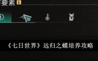 七天世界蝴蝶养殖介绍