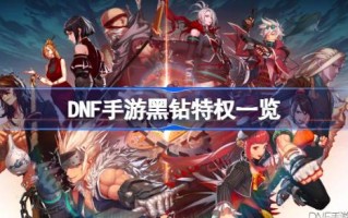 DNF手机游戏黑钻有什么特权？