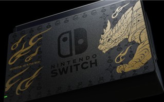 任天堂发布《怪物猎人：Rise》特别版switch