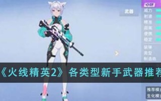 《火线精英2》各类型新手武器推荐