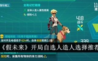 《假未来》的开篇是人造人的选择推荐的。