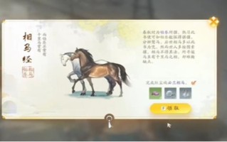 《射雕》相马经收集攻略
