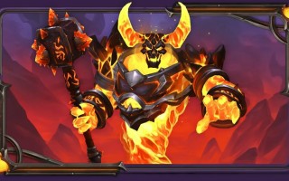 《炉石传说》推出首个传奇英雄皮肤『炎魔』拉格纳罗斯：双职业可用