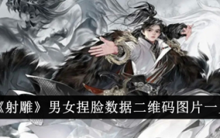 《射雕》男女捏脸数据二维码图片列表