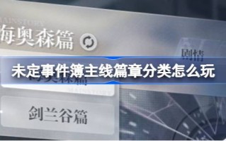 未决事件书正文如何分类如何发挥未决事件书的正文分类功能