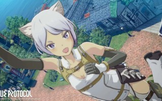万代南梦宫出品的MMORPG蓝色协议实机演示公布 回避攻击动作介绍