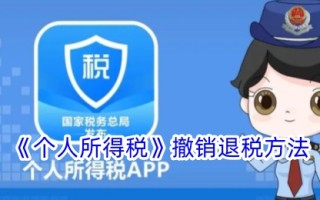 个人所得税退税的撤销方法
