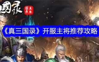 《真三国实录》会有开篇高手推荐。
