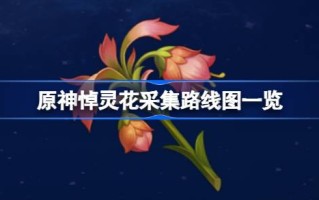 原丧花收集路线一览。最初的悼念花收集在哪里？