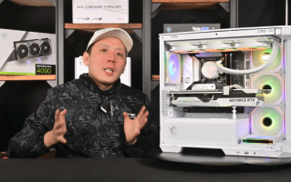 【四件套机条件】No.38纯白外观线材消失MSI B760M项目零后插主板和后插机箱相信节省机器。