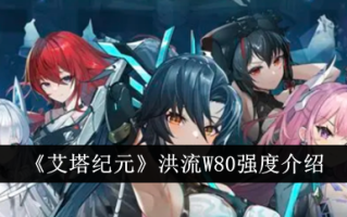 艾塔时代洪流W80强度简介