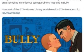 R星官宣《恶霸鲁尼》加入GTA+服务！会员可免费游玩